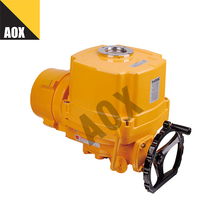 ম্যানুয়াল অগ্রাহ্য করা সিকি পালা বৈদ্যুতিক actuator