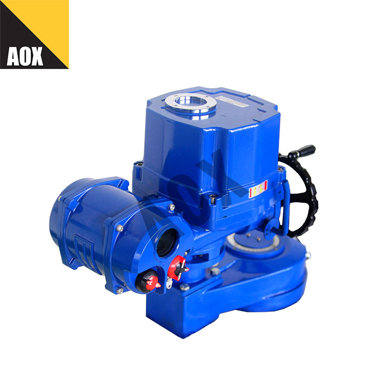 স্থানীয় নিয়ন্ত্রণ motorized সিকি পালা actuator