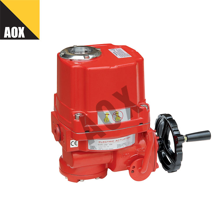 ঘূর্ণমান বৈদ্যুতিক actuator সঙ্গে handwheel