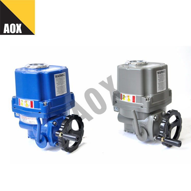 motorized ঘূর্ণমান actuator সঙ্গে handwheel