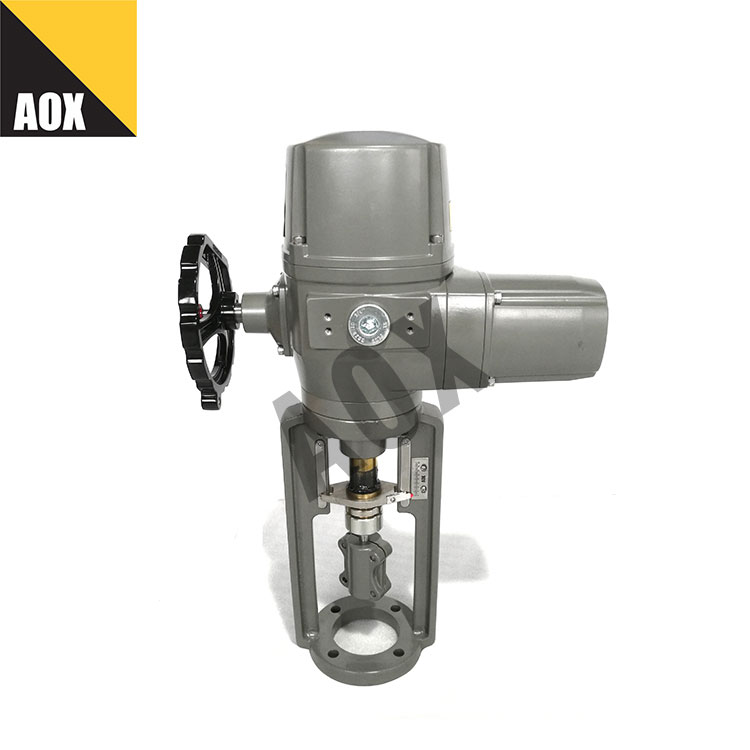 motorized রৈখিক actuator সঙ্গে handwheel