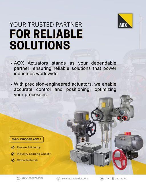 AOX Actuators ইন অ্যাকশন