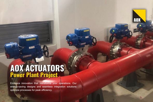 AOX Actuators দিয়ে পাওয়ার প্ল্যান্টের ক্ষমতায়ন